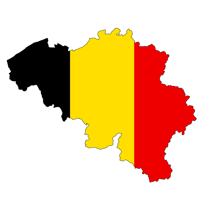 Belgique carte